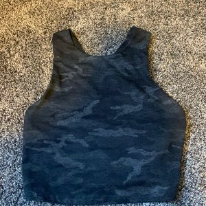 Kyodan dark grey and black camp tank top size Xs